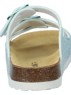 Klassische Pantoletten in mint