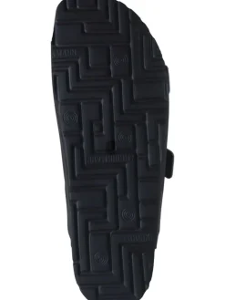 Klassische Pantoletten in braun