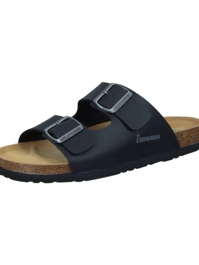 Klassische Pantoletten in schwarz