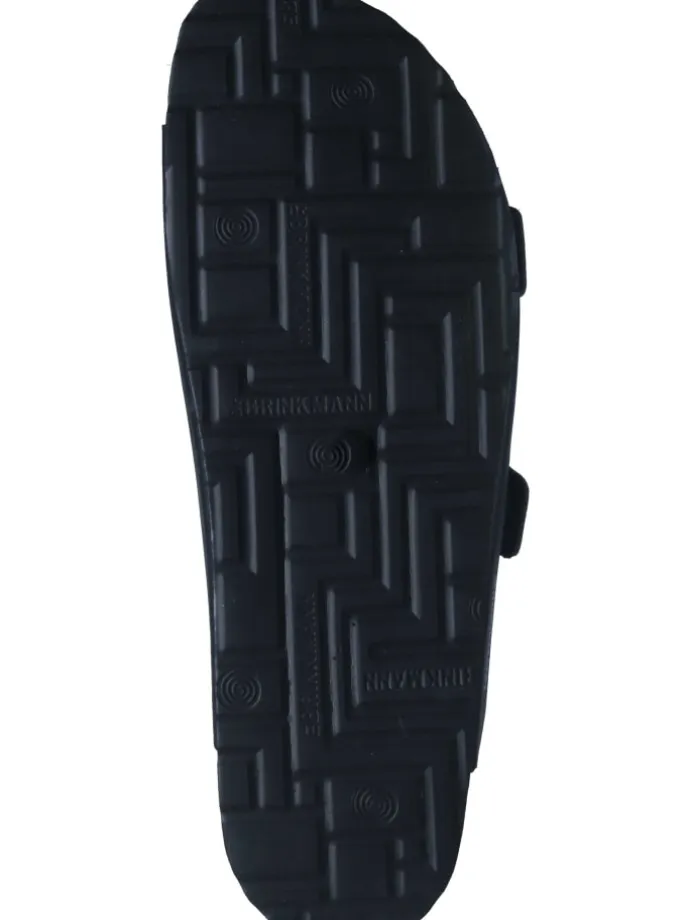 Klassische Pantoletten in schwarz