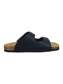 Klassische Pantoletten in schwarz