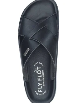 Klassische Pantoletten in schwarz