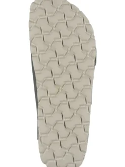 Klassische Pantoletten in khaki