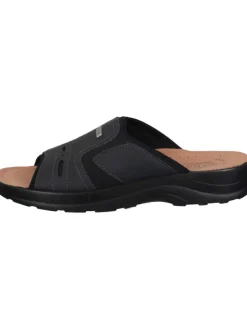 Klassische Pantoletten in schwarz