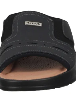 Klassische Pantoletten in schwarz