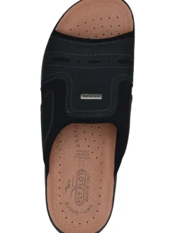 Klassische Pantoletten in schwarz