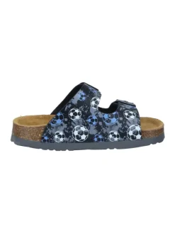 Klassische Pantoletten, Klassische Hausschuhe in anthrazit