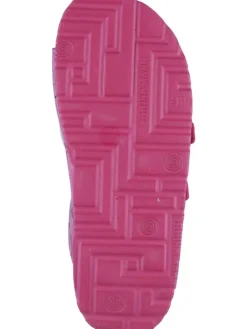 Klassische Pantoletten, Klassische Hausschuhe in pink