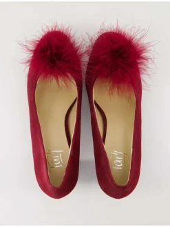 Klassische Pumps in Rot