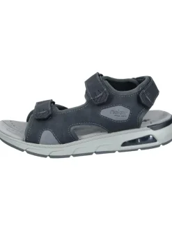 Klassische Sandaletten in schwarz/vulcano/cenere