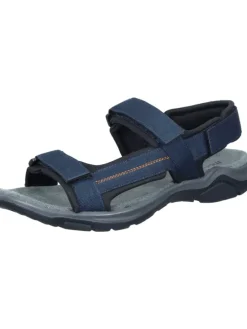 Klassische Sandaletten in blau