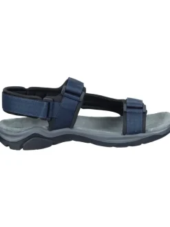 Klassische Sandaletten in blau