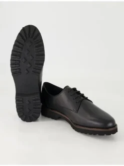 Klassische Schnürschuhe in Schwarz