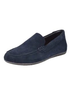 Klassische Slipper in Blau