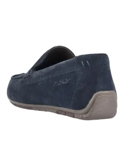 Klassische Slipper in Blau