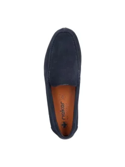 Klassische Slipper in Blau