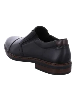 Klassische Slipper in Schwarz