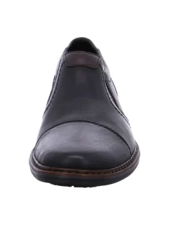 Klassische Slipper in Schwarz