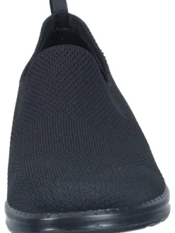 Klassische Slipper in schwarz