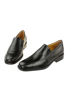 Klassische Slipper in Schwarz