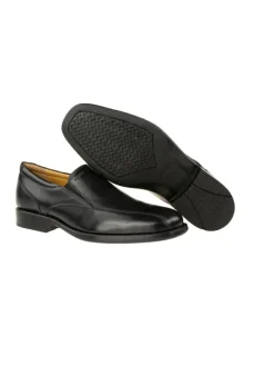 Klassische Slipper in Schwarz