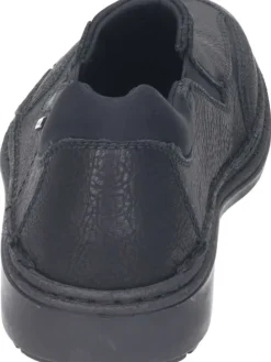 Klassische Slipper in schwarz/schwarz/schwarz