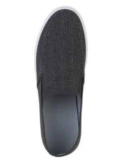 Klassische Slippers Derek in Dunkelgrau