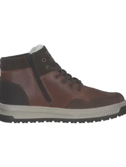 Klassische Stiefel in sattel/amaretto/braun/braun/schwarz