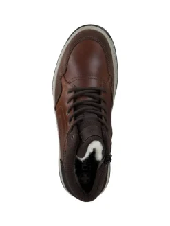 Klassische Stiefel in sattel/amaretto/braun/braun/schwarz