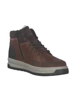 Klassische Stiefel in sattel/amaretto/braun/braun/schwarz