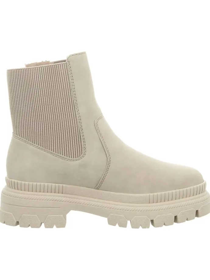 Klassische Stiefelette in beige