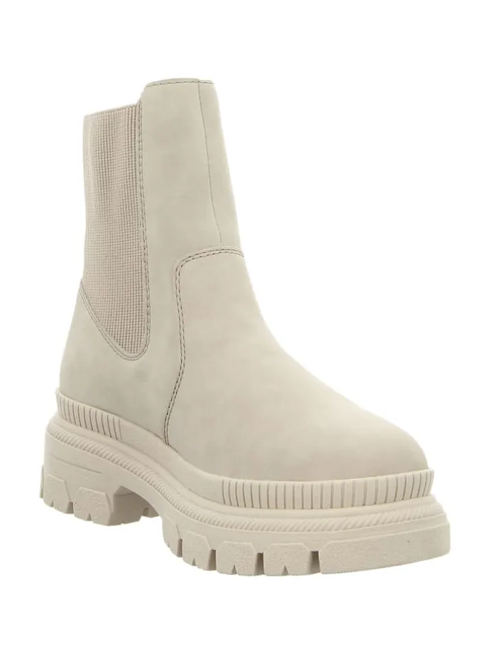 Klassische Stiefelette in beige