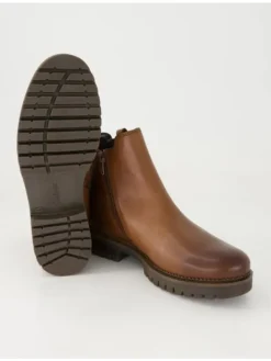 Klassische Stiefeletten in Braun