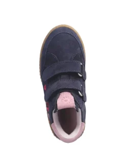 Klettschuhe in blau/kombi