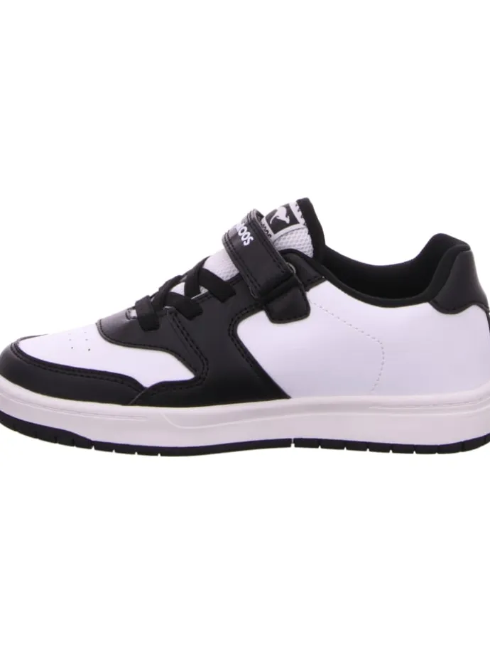 Klettschuhe in schwarz