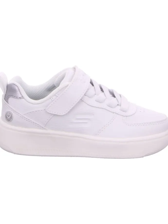 Klettschuhe in weiß