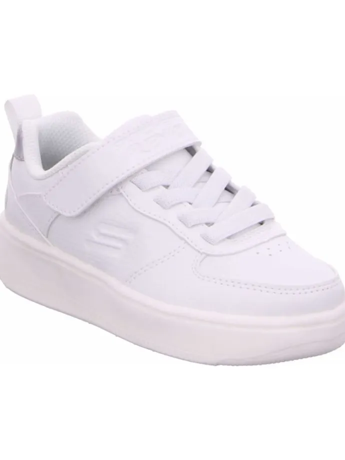 Klettschuhe in weiß