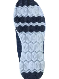 Klettverschluss-Schuhe in dk navy/grey