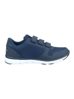 Klettverschluss-Schuhe in dk navy/grey