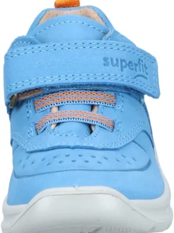 Klettverschluss-Schuhe in Hellblau