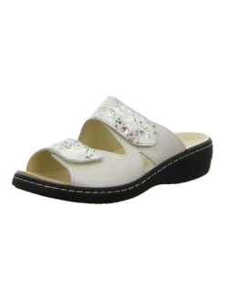 Komfort Pantoletten in Beige