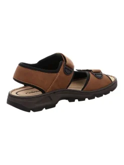 Komfort Sandalen in Braun