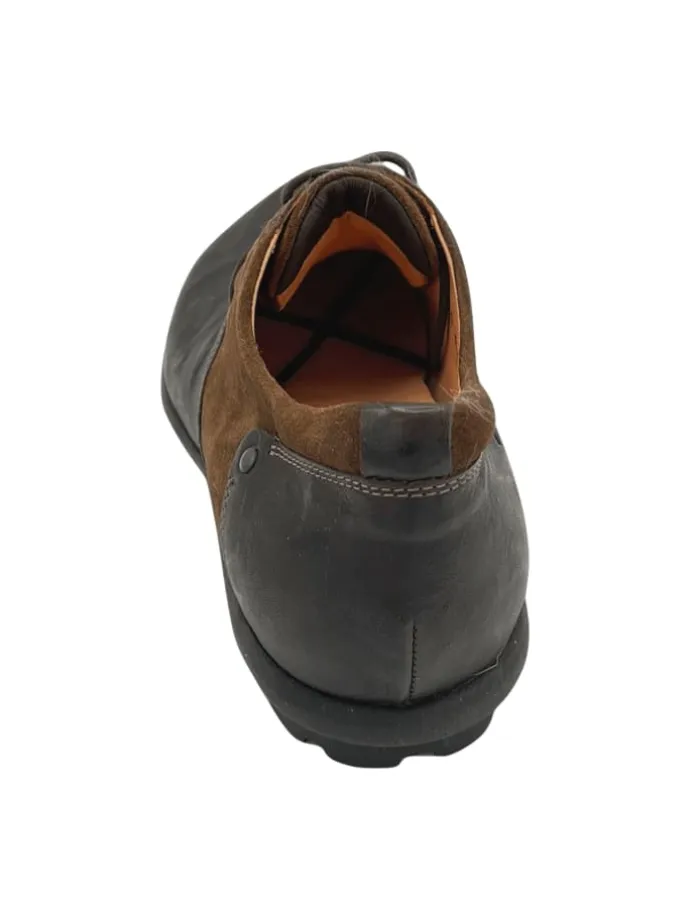 Komfort Schnürschuhe in Braun