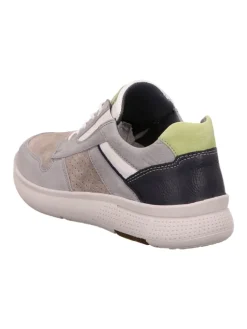 Komfort Schnürschuhe in Grau