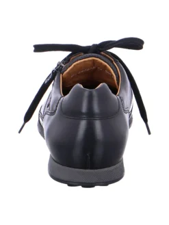 Komfort Schnürschuhe in Schwarz