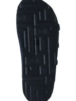 Komfort-Pantoletten in ozean/orange