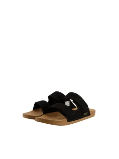 Komfortsandalen Cushion Tradewind Cork in Black/Cork