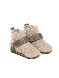 Krabbelschuhe Bootee in beige