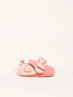 Krabbelschuhe Bow in pink