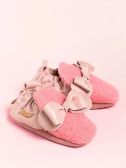 Krabbelschuhe Bow in pink